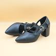 کفش مجلسی زنانه مدل سگکی پاشنه دار