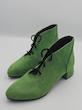 نیم بوت زنانه سبز تیره