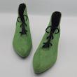 نیم بوت زنانه سبز تیره