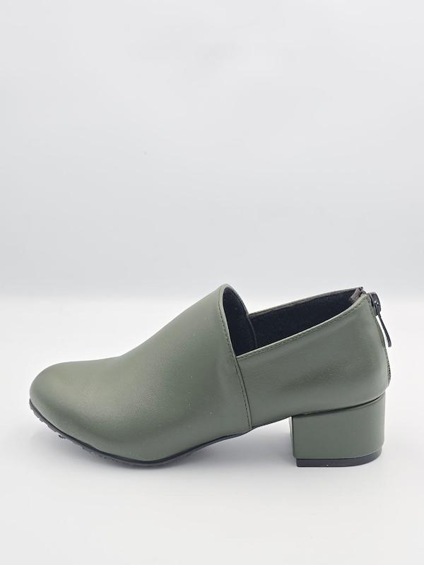 کفش لوفر زنانه یشمی، قهوه ای، عسلی