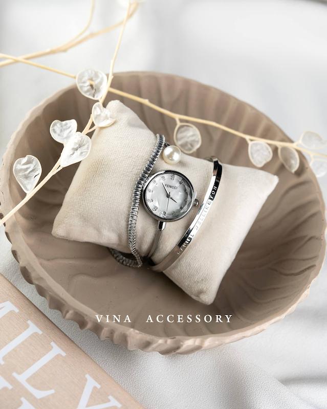 ساعت بنگلی صدف مروارید