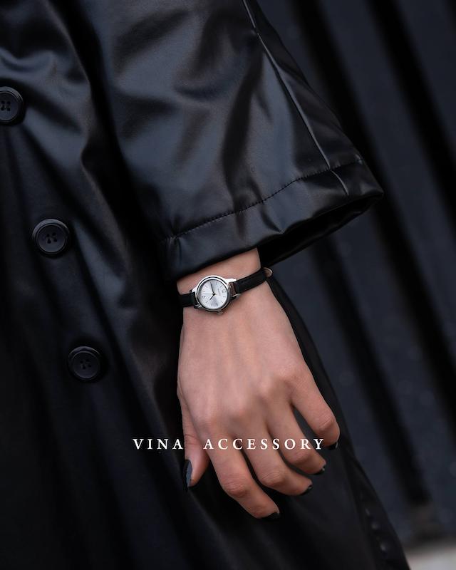 ساعت نایدو چرمی مشکی ( ۲۸۵ )