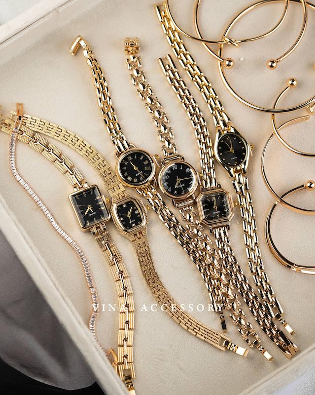 کالکشن ساعت طلایی پینترستی