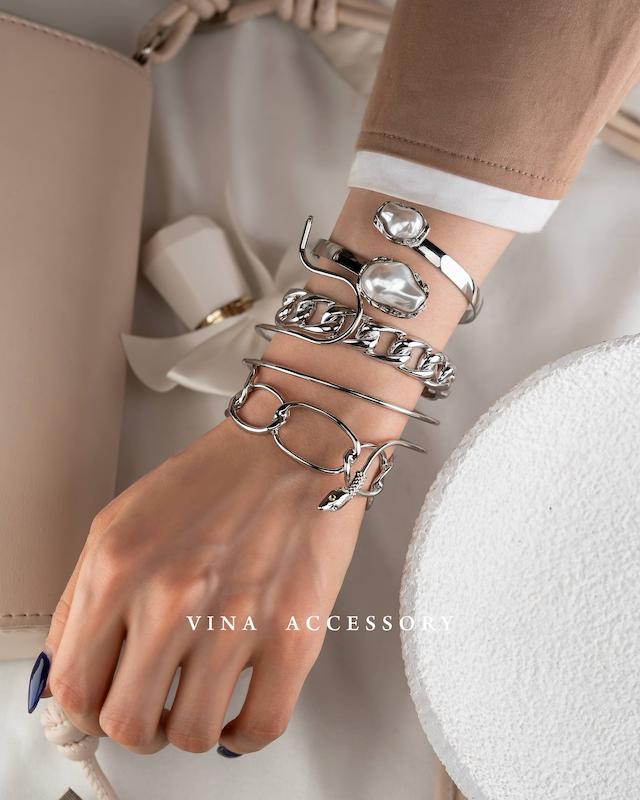 پک دستبند مار مروارید