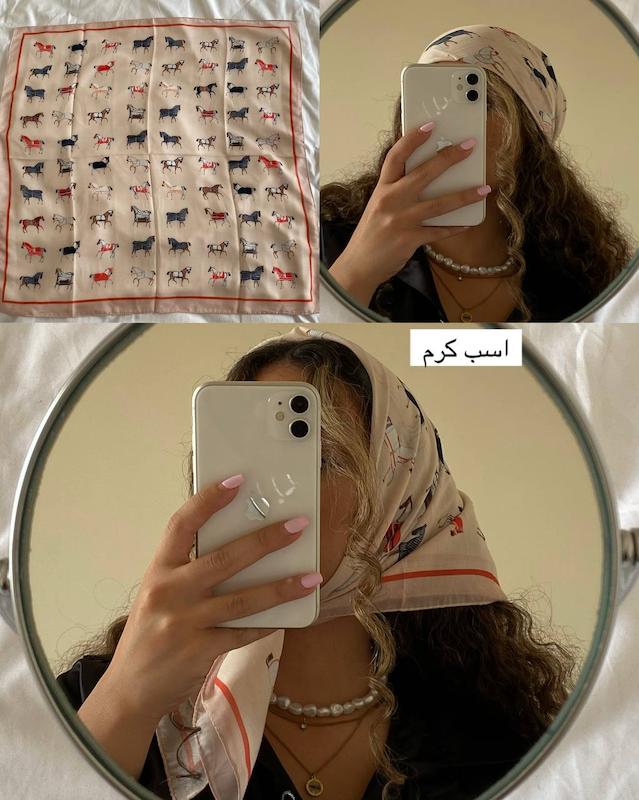 اسکارف اسب نخی