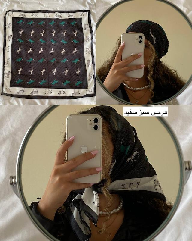 اسکارف اسب نخی