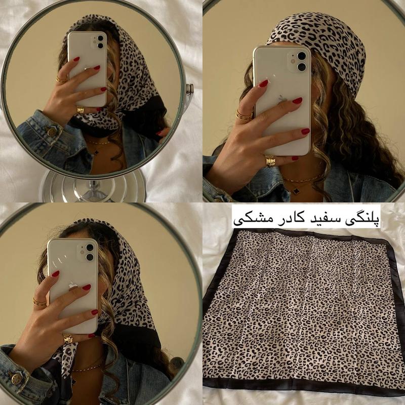 مینی اسکارف پلنگی