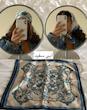 اسکارف ابریشم عرض ۷۰