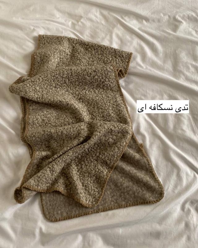 بیگ اسکارف تدی تک رنگ