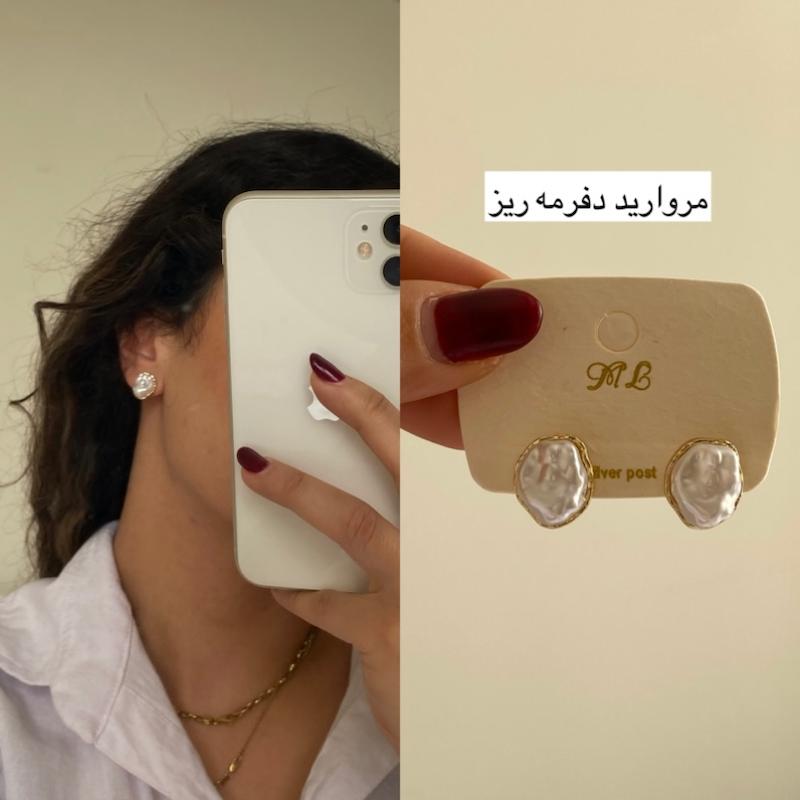 گوشواره‌های زارا نقره‌ای و طلایی
