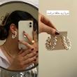 گوشواره‌های زارا نقره‌ای و طلایی