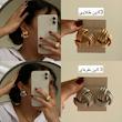گوشواره‌های زارا نقره‌ای و طلایی
