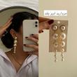 گوشواره‌های زارا نقره‌ای و طلایی