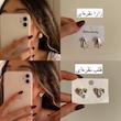 گوشواره‌های زارا نقره‌ای و طلایی