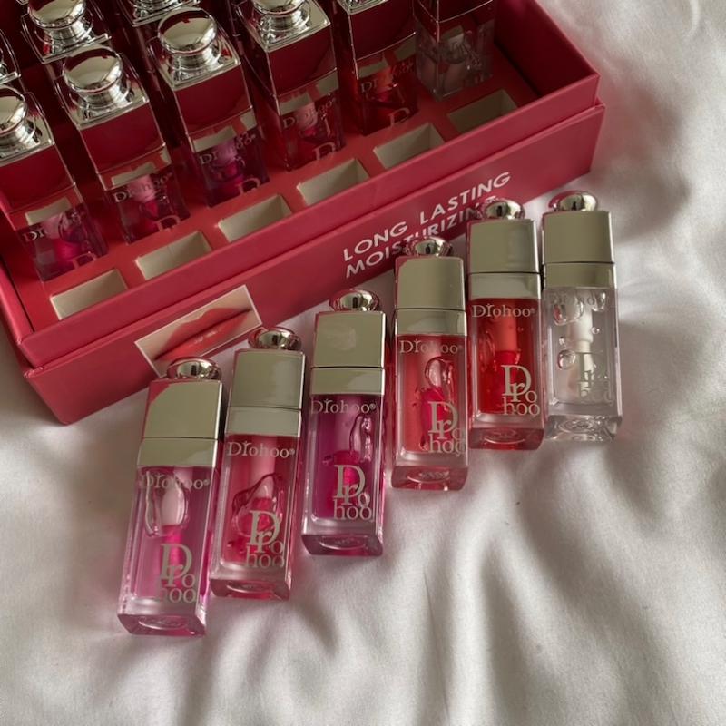 لیپ گلاس شفاف دیور💄