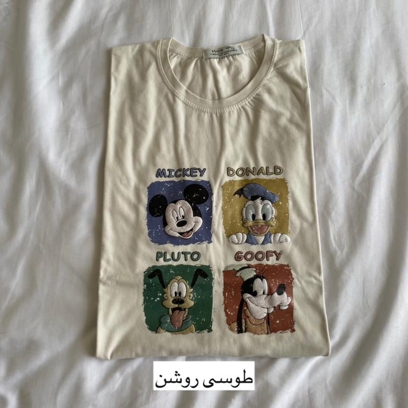 تیشرت دیزنی (رنگبندی)