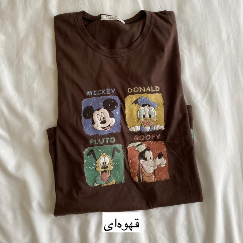 تیشرت دیزنی (رنگبندی)
