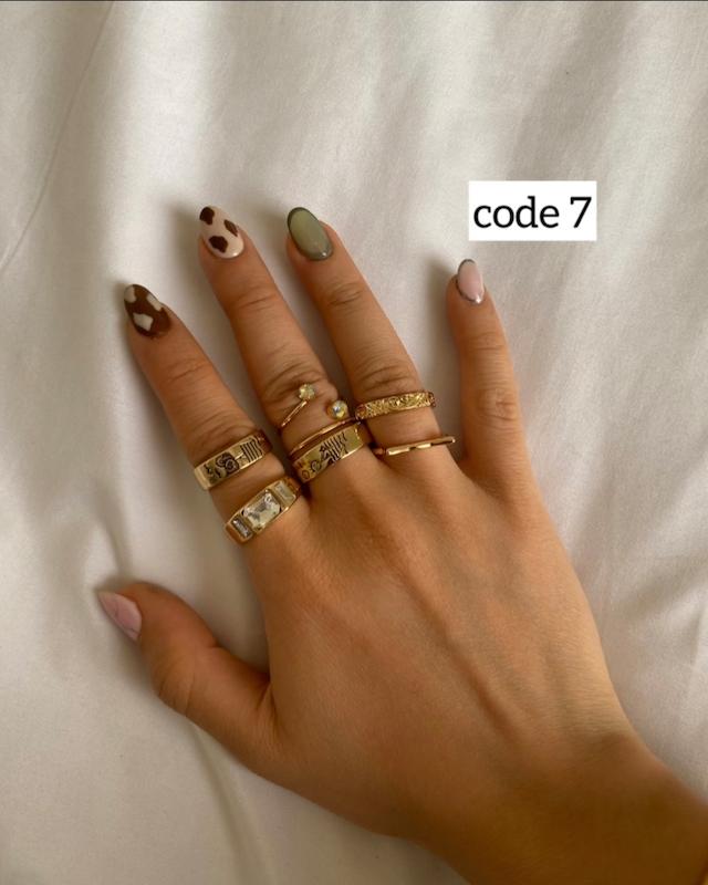 پک انگشتر چندتایی