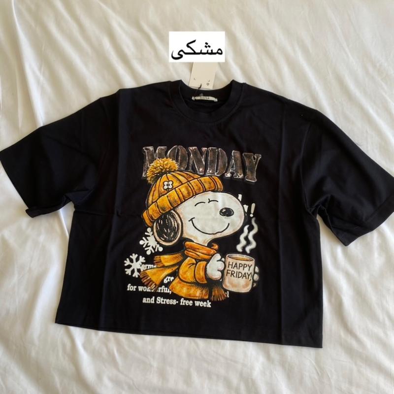 تیشرت اسنوپی قهوه (رنگبندی)