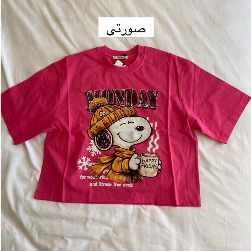 تیشرت اسنوپی قهوه (رنگبندی)
