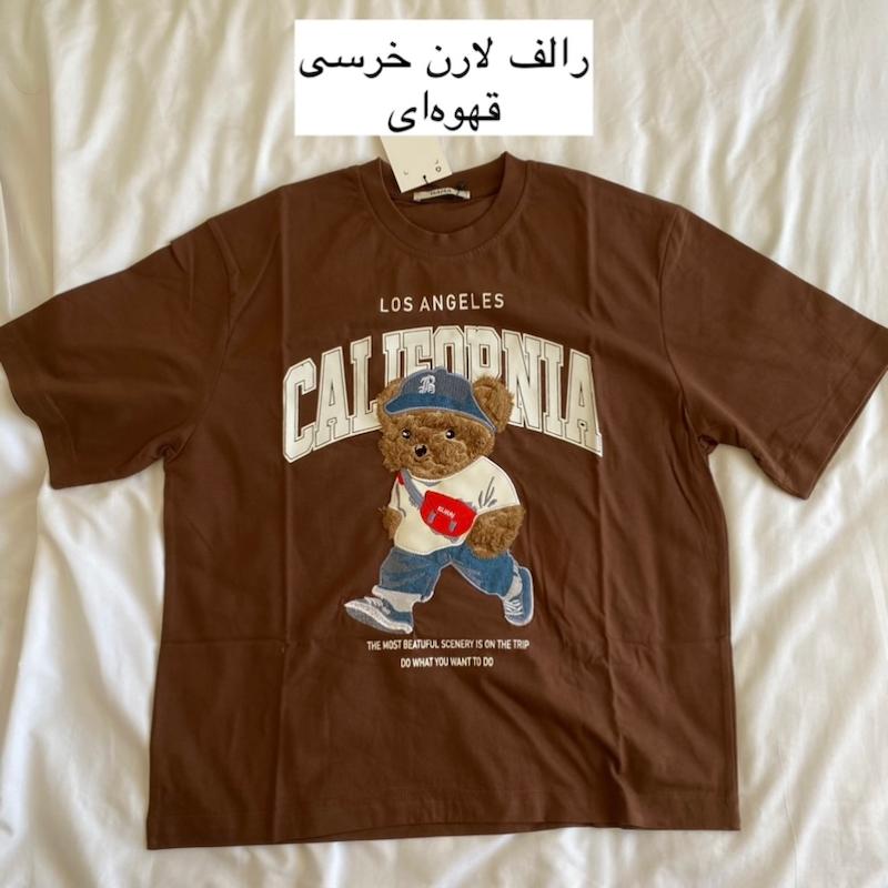 تیشرت رالف لارن تدی (یونیسکس و رنگبندی)