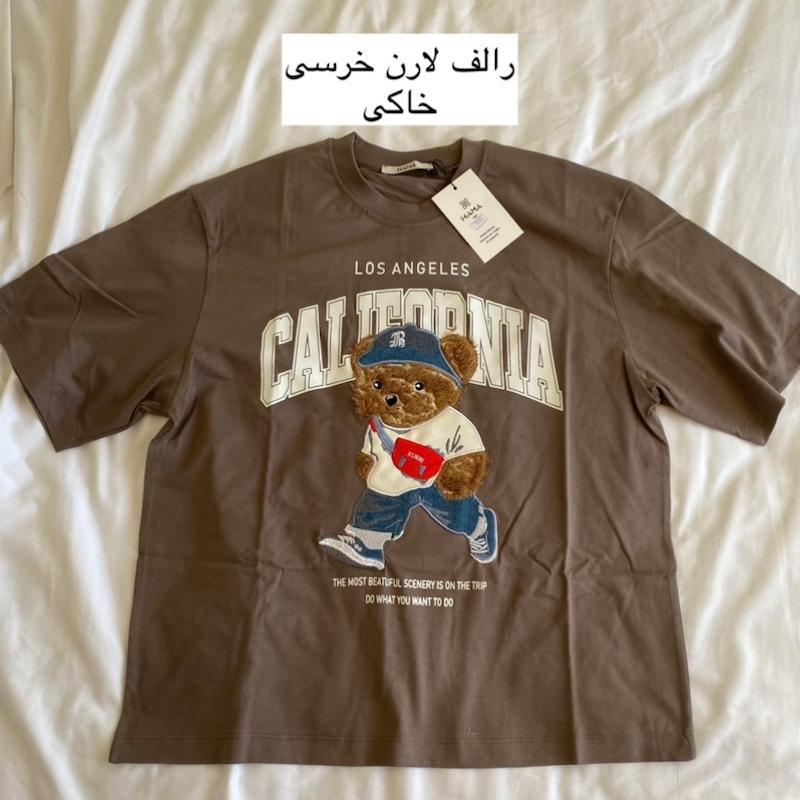 تیشرت رالف لارن تدی (یونیسکس و رنگبندی)