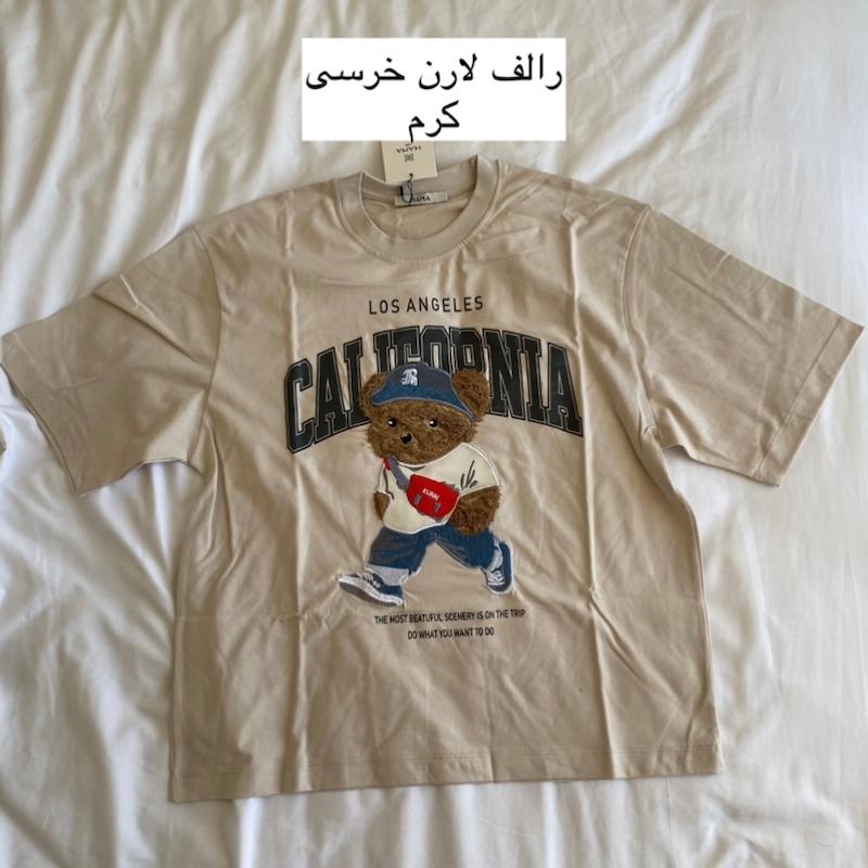 تیشرت رالف لارن تدی (یونیسکس و رنگبندی)