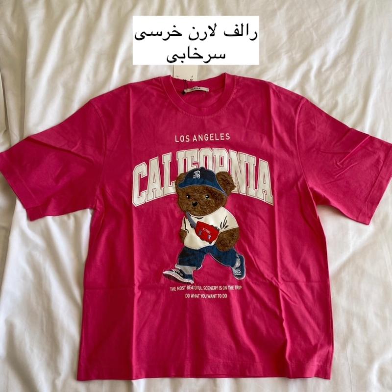 تیشرت رالف لارن تدی (یونیسکس و رنگبندی)