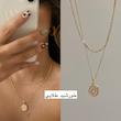 گردنبند استیل (طلایی و نقره‌ای)