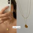 گردنبند استیل (طلایی و نقره‌ای)