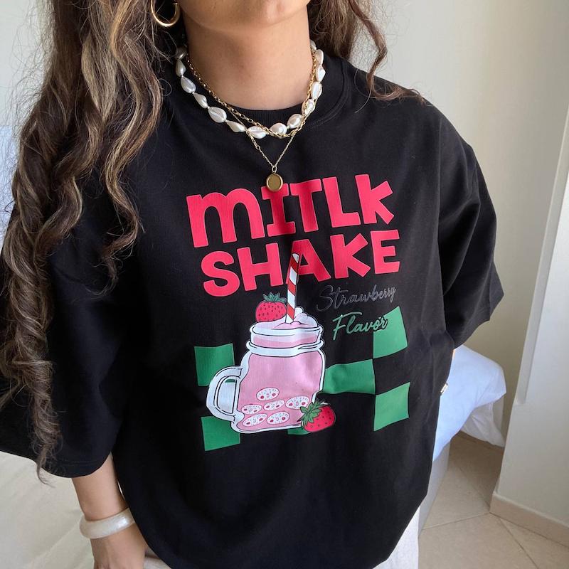 تیشرت میلک شیک🧋