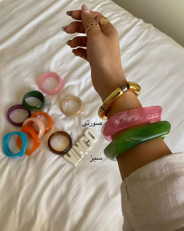 بنگل رنگی (دستبند رنگی)