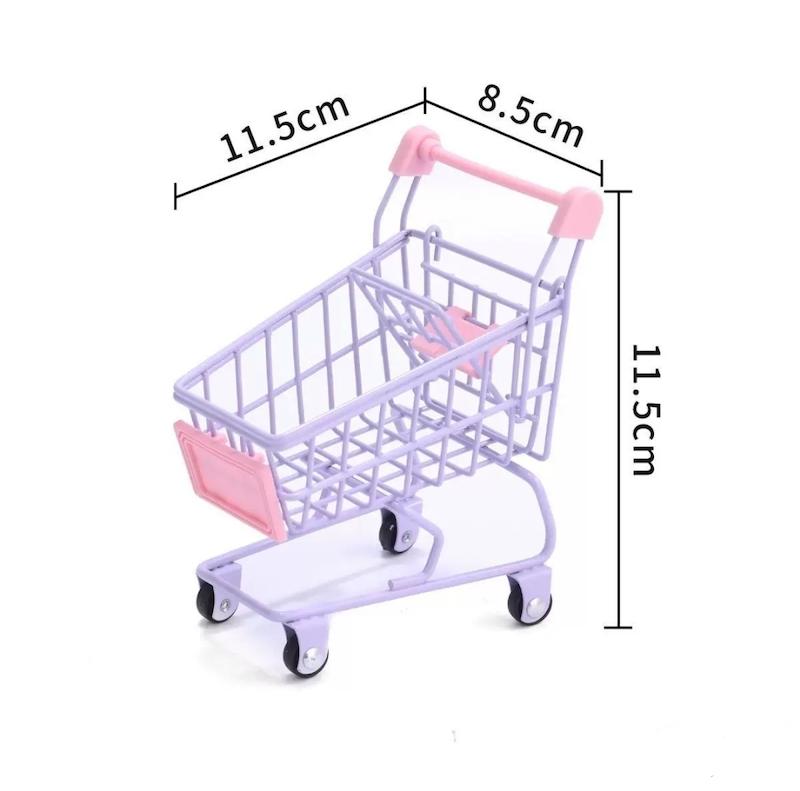 سبد فروشگاهی چرخ دار🎀🛒