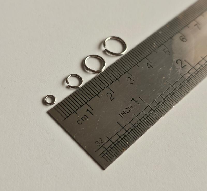 حلقه اتصال  (۴۰ عددی) نقره ای