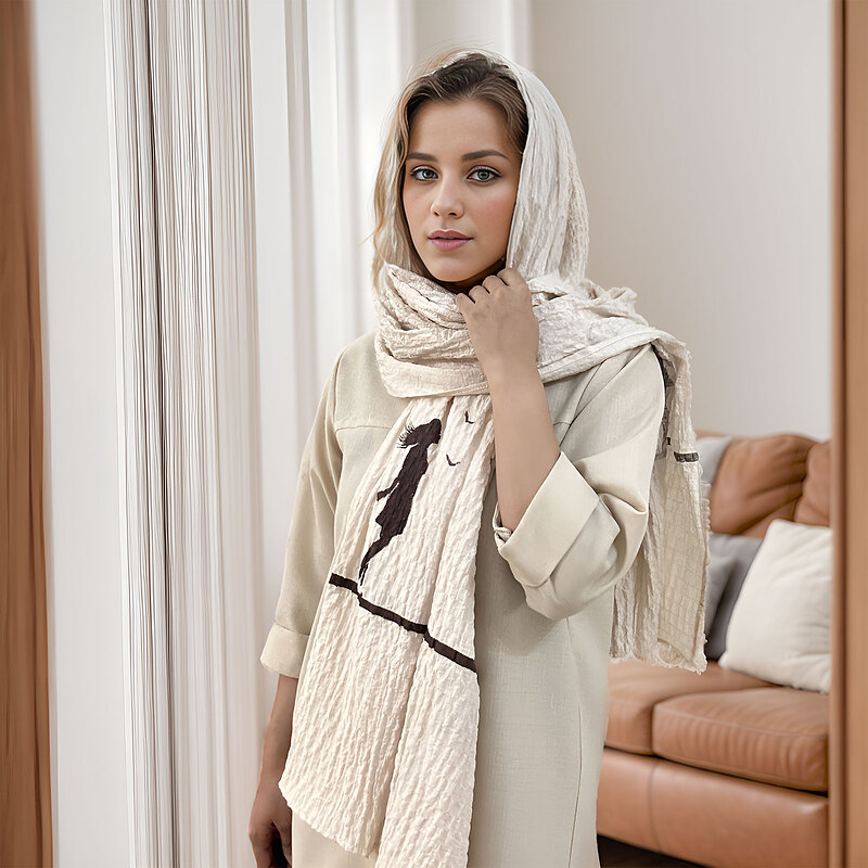 شال کرم پاییزه