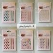 نگین چسبی رنگی طرحدار (۵ مدل)