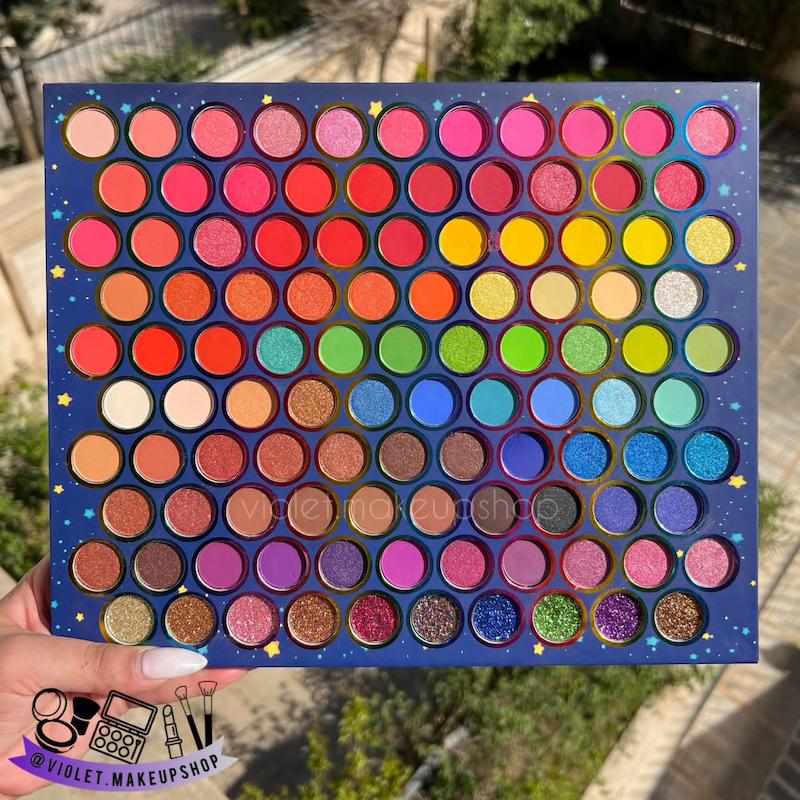 پلت سایه ۱۰۸ رنگ یونیکورن