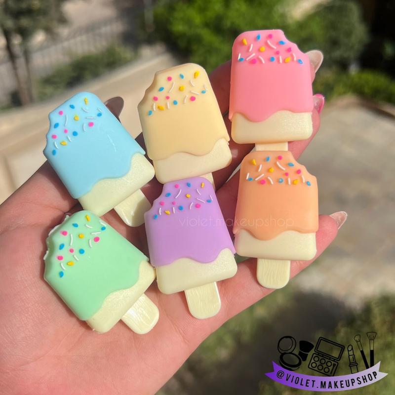 بالم لب پاستلی طرح بستنی