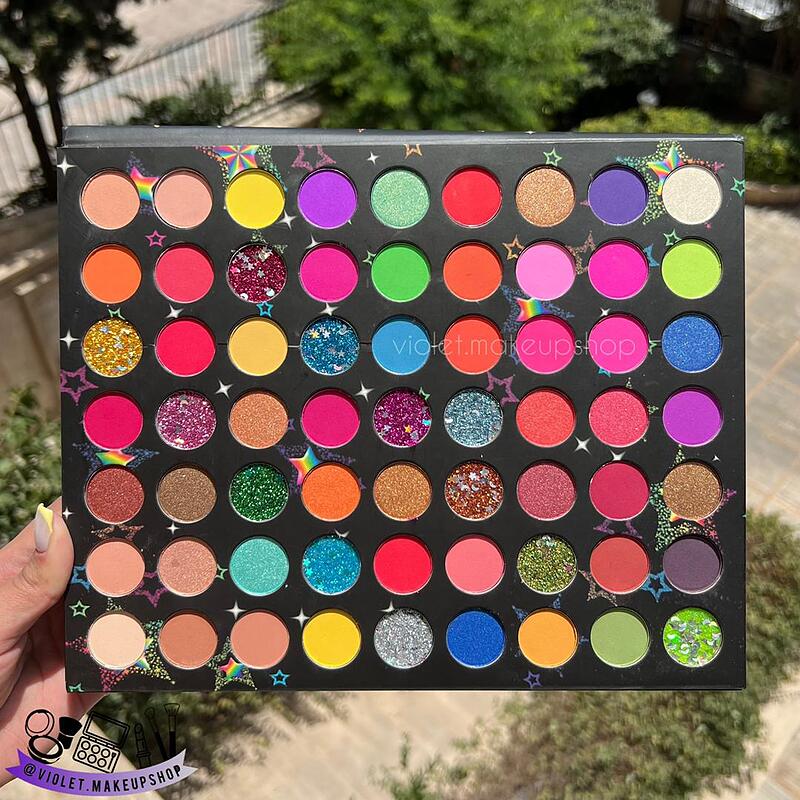 پلت سایه ۶۳ رنگ coco urban یونیکورنی