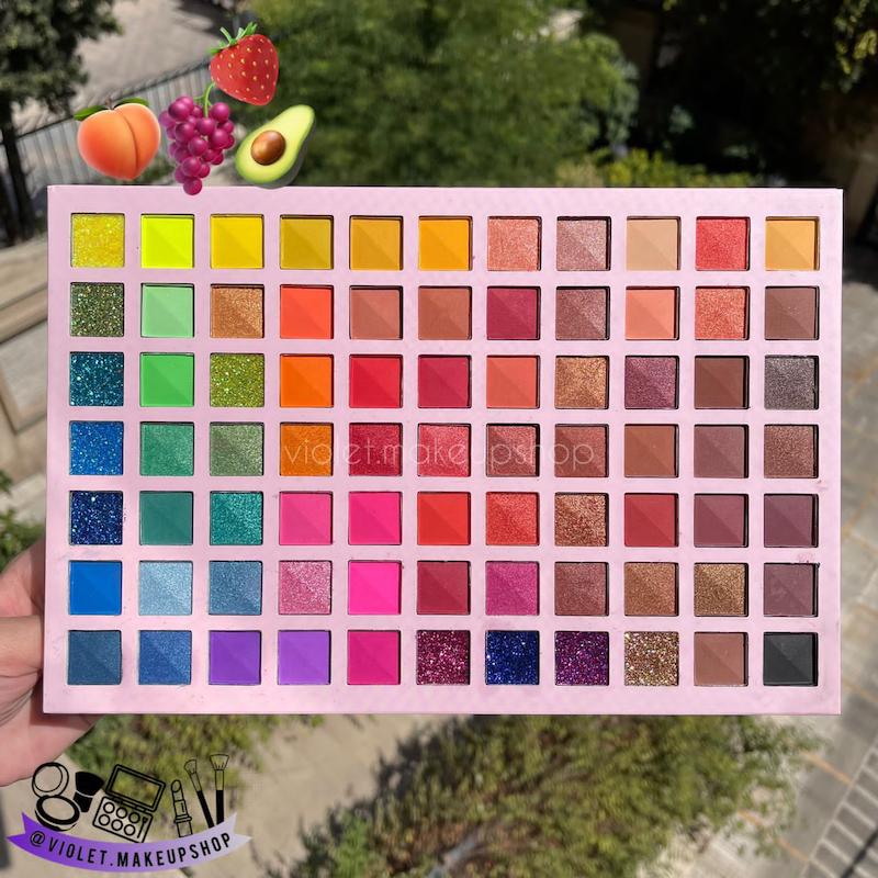 پلت سایه ۷۷رنگ مینی کویین