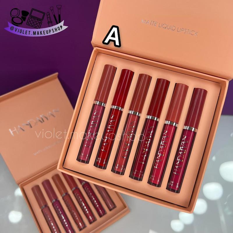 پک ۶عددی رژ مات هندیان