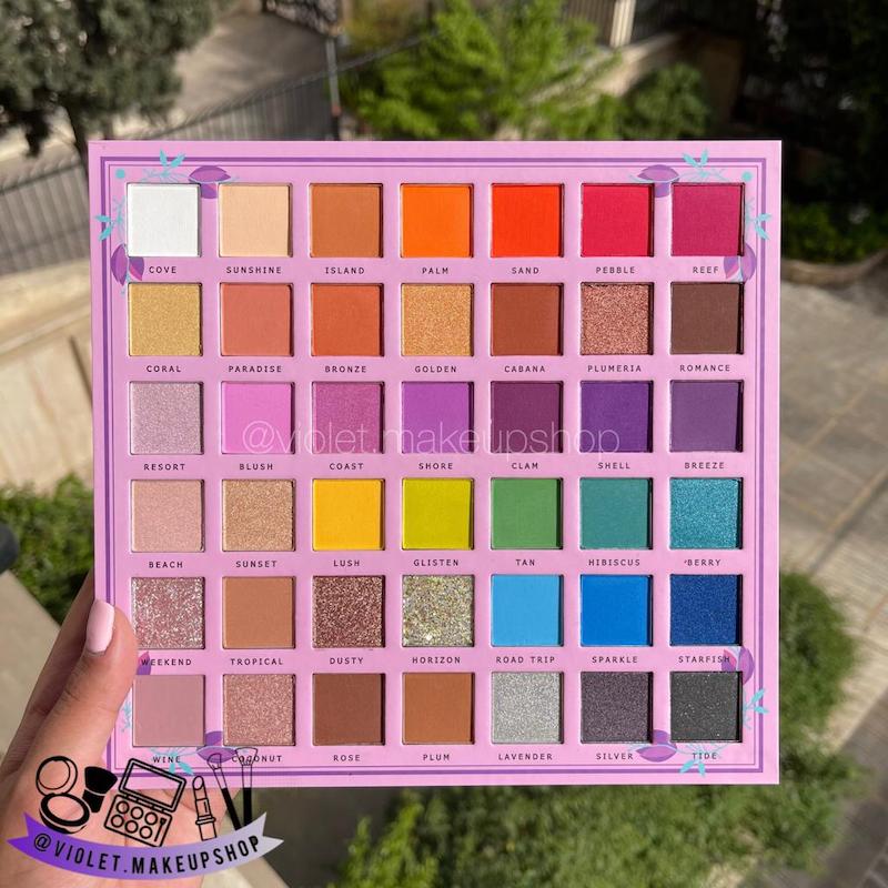 پلت سایه ۴۲ رنگ بنفش فبل 