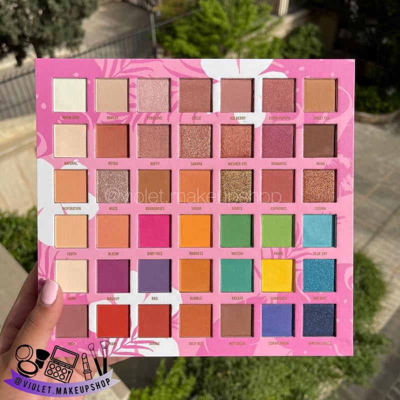 پلت سایه ۴۲رنگ صورتی فبل