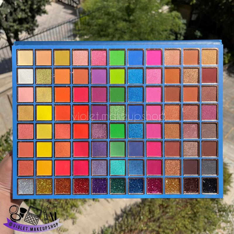 پلت سایه ۸۸رنگ ویا طرح قو