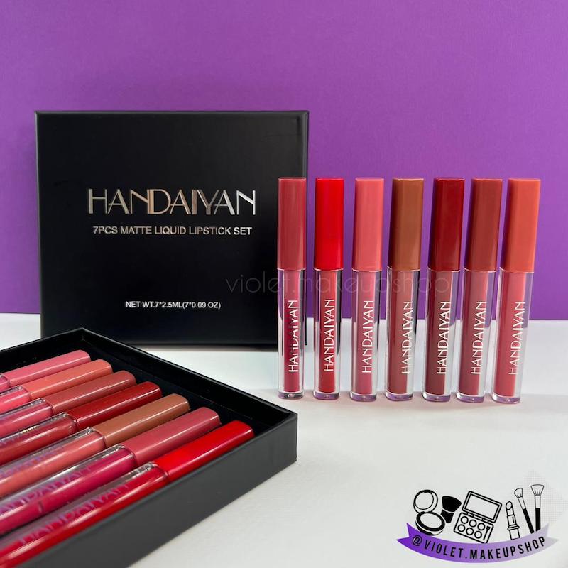 پک ۷عددی رژ لب مات هندیان