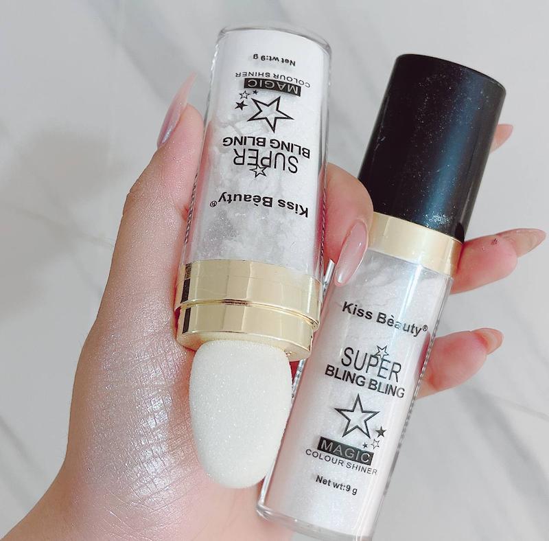 هایلایتر پودری kiss beauty