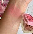 رژگونه و هایلایتر دو طبقه قلبی
