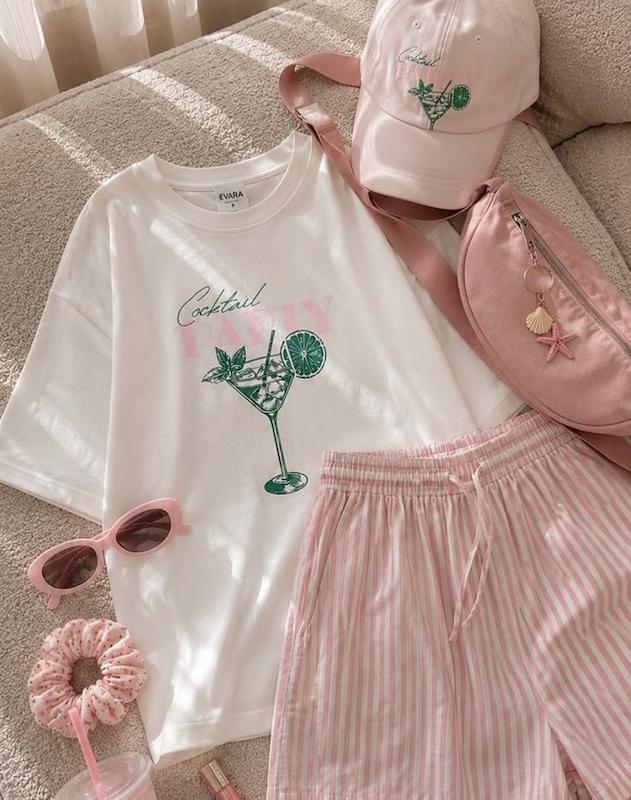تیشرت باکسی party🎀 کد ۷۸