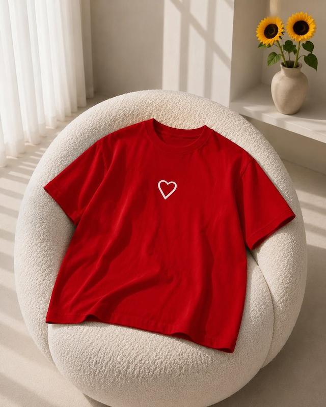 ۳طرح تیشرت قرمز🎀 کد ۸۶