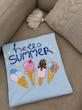	تیشرت باکسی hello summer🎀 کد ۸۷